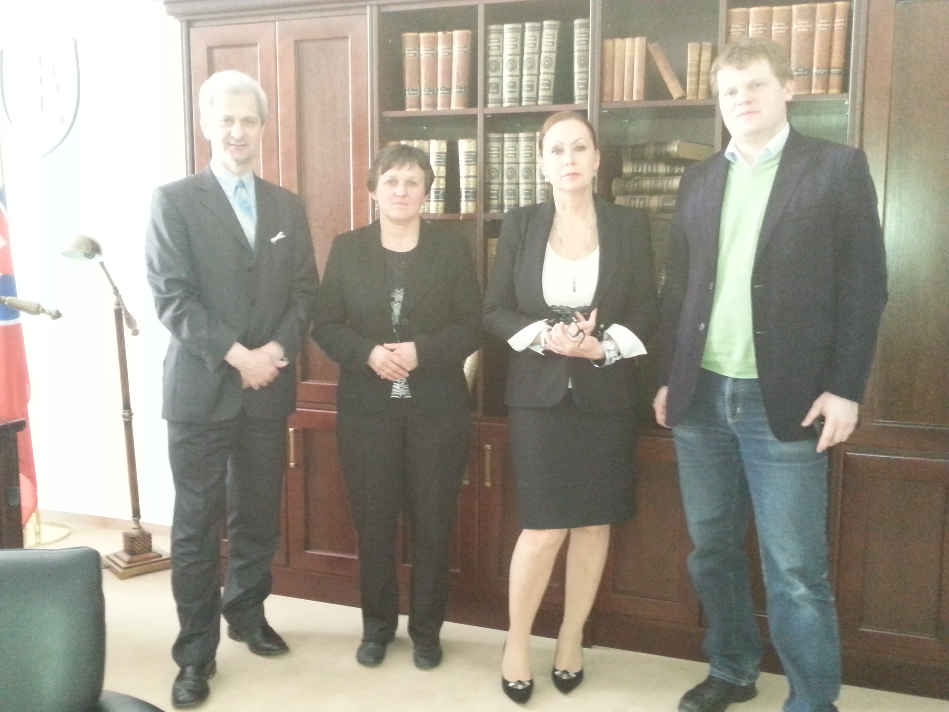 Stretnutie s Ivetou Macejkovou, predsedníčkou ÚS SR, 27. marca 2014