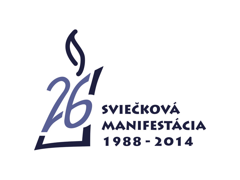 Sviečková manifestácia 1988-2014 (logo)