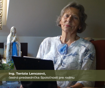 Terézia Lenczová: Naša vlasť je v nebesiach